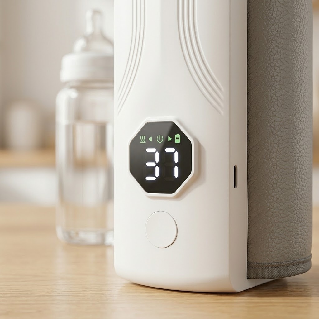 Chauffe-biberon portable