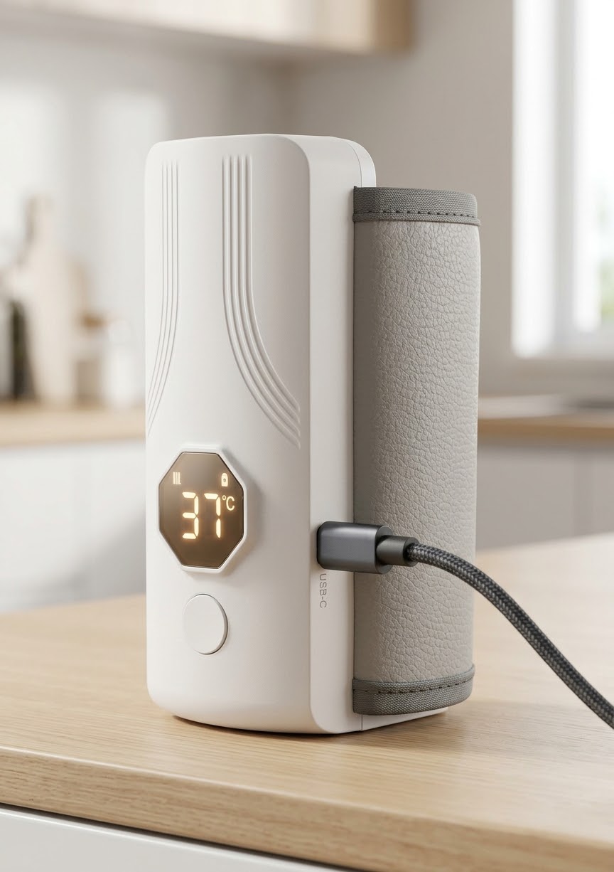 Chauffe-biberon portable
